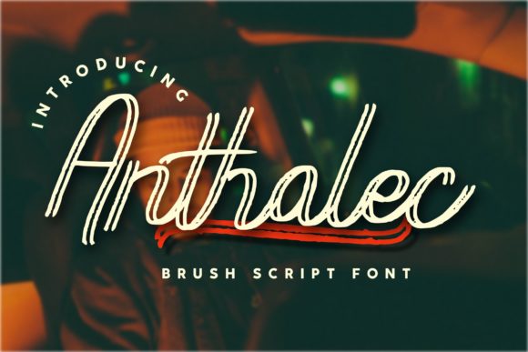 Anthalec Script: Vintage Style for Modern Design