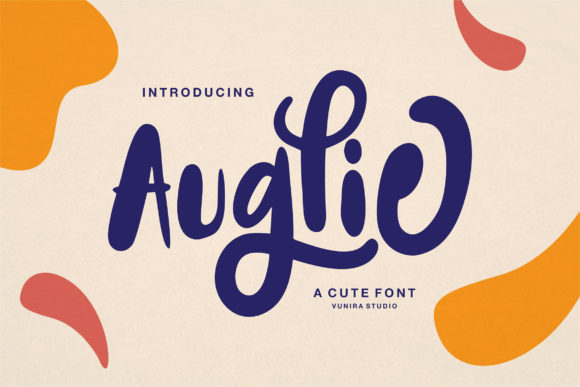 Auglie: A Joyful Handwritten Font for Modern Design