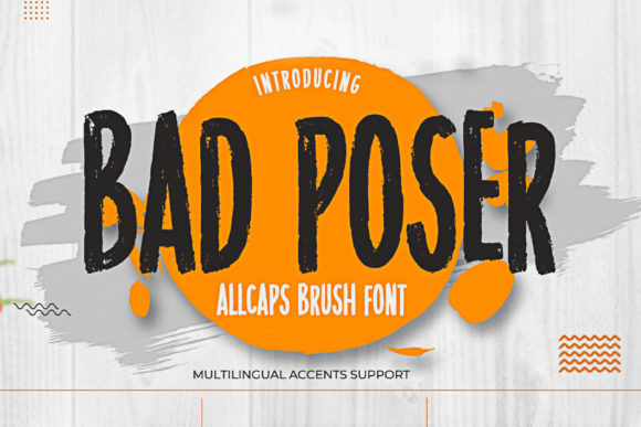 Bad Poser: Defining Urban Aesthetics Through Brushed Display Typography