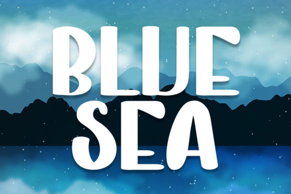 Blue Sea Font: Evaluating a Paint-Brushed Display Type for Creative Projects