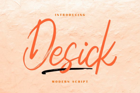 Breathing Life into Design with the Desick Typeface