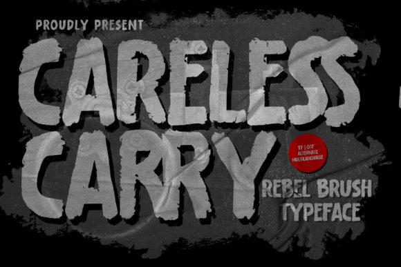 Careless Carry: Bold Display Font Guide