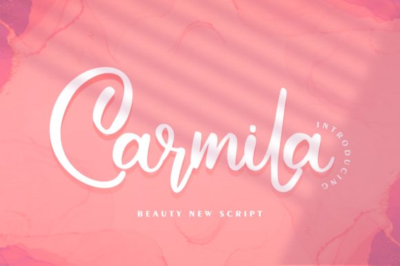 Carmila: The Sweet Handwritten Font