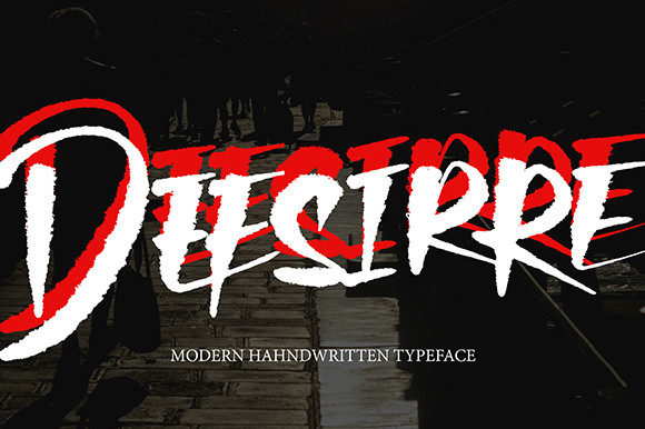 Deesirre: The Bold Handwritten Font for Urban Design