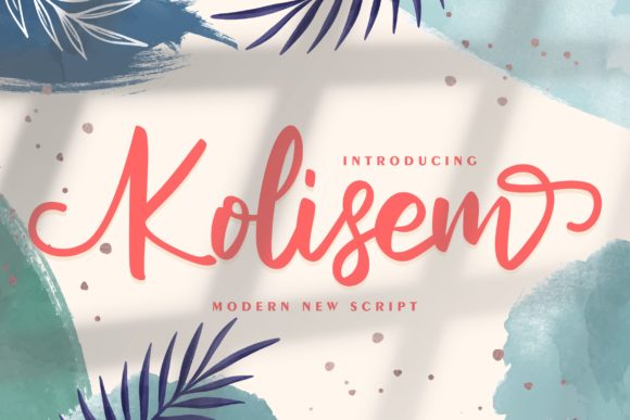Kolisem: Integrating Smooth Handwritten Typography into Professional Design Workflows