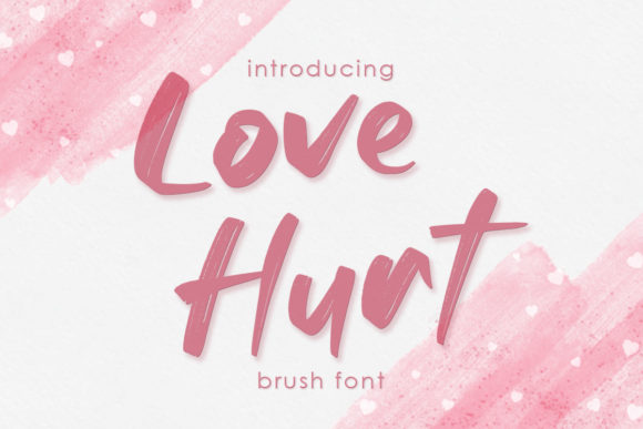 Love Hurt: The Bold Handwritten Font for Modern Creativity