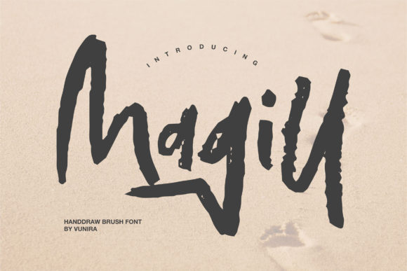 Magill: Elevating Visual Identity Through Textured Typography