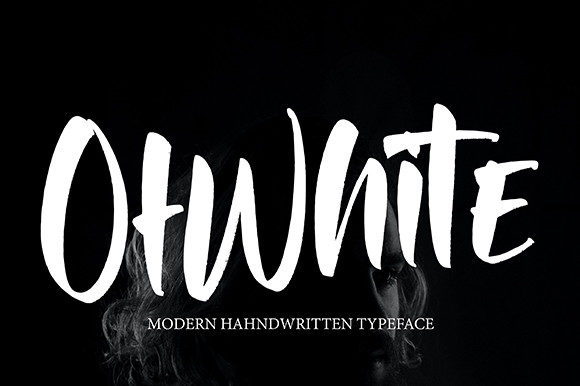 Ofwhite: Bold Handwritten Style for Modern Design