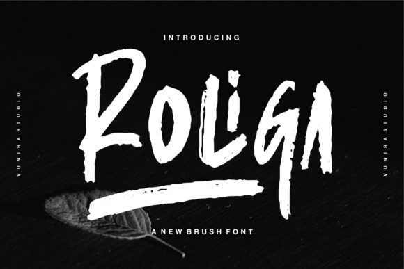Roliga: Bold Typography for Modern Design