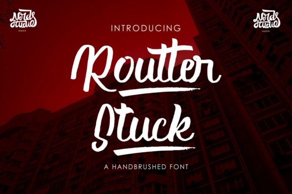 Routter Stuck: Elevate Branding with Handwritten Style