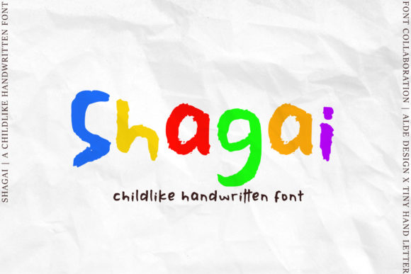Shagai: A Playful Font for Creative Designs