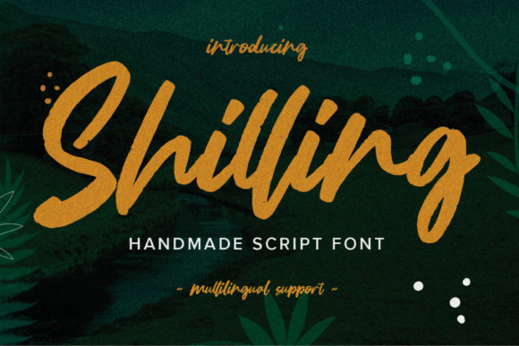 Shilling: Integrating a Relaxed Handwritten Font into Professional Workflows