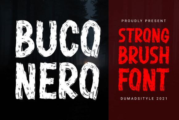 Strategic Typography: Leveraging Buco Nero for Impactful Brand Communication