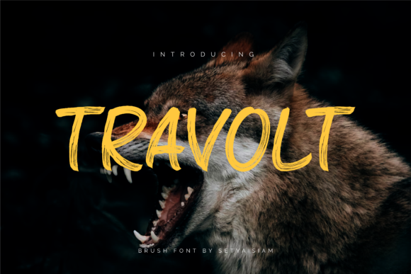 Travolt: Elevating Design with Brushed Handwritten Typography
