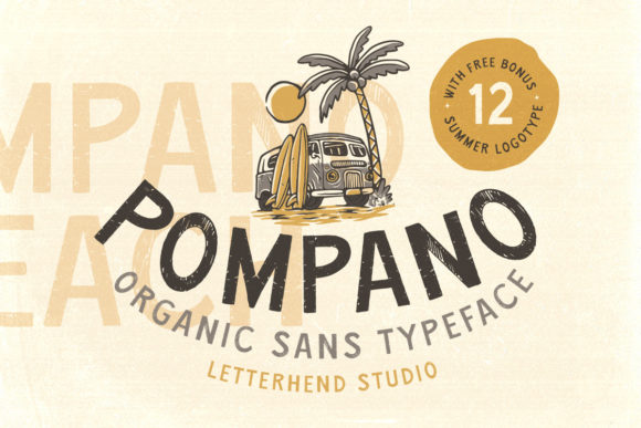 Unlocking Visual Impact with Pompano: The Brushed Display Font for Modern Design