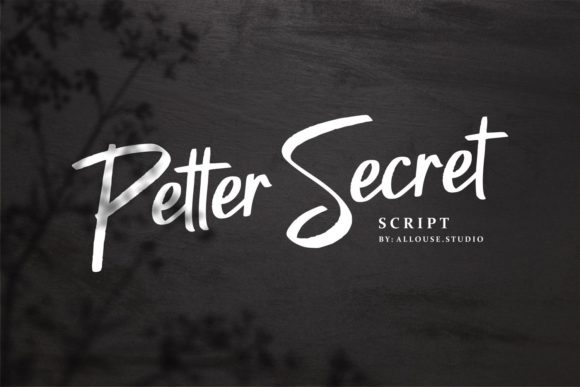 Why Petter Secret Is the Sweet Brushed Script Font Your Designs Have Been Missing