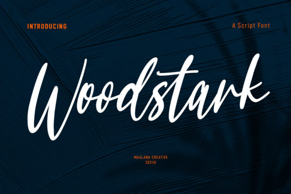 Woodstark Script: Elevating Design with Handwritten Elegance